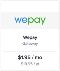 Now get paid via WePay and Google Wallet!