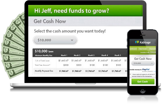 Kabbage - get cash now!