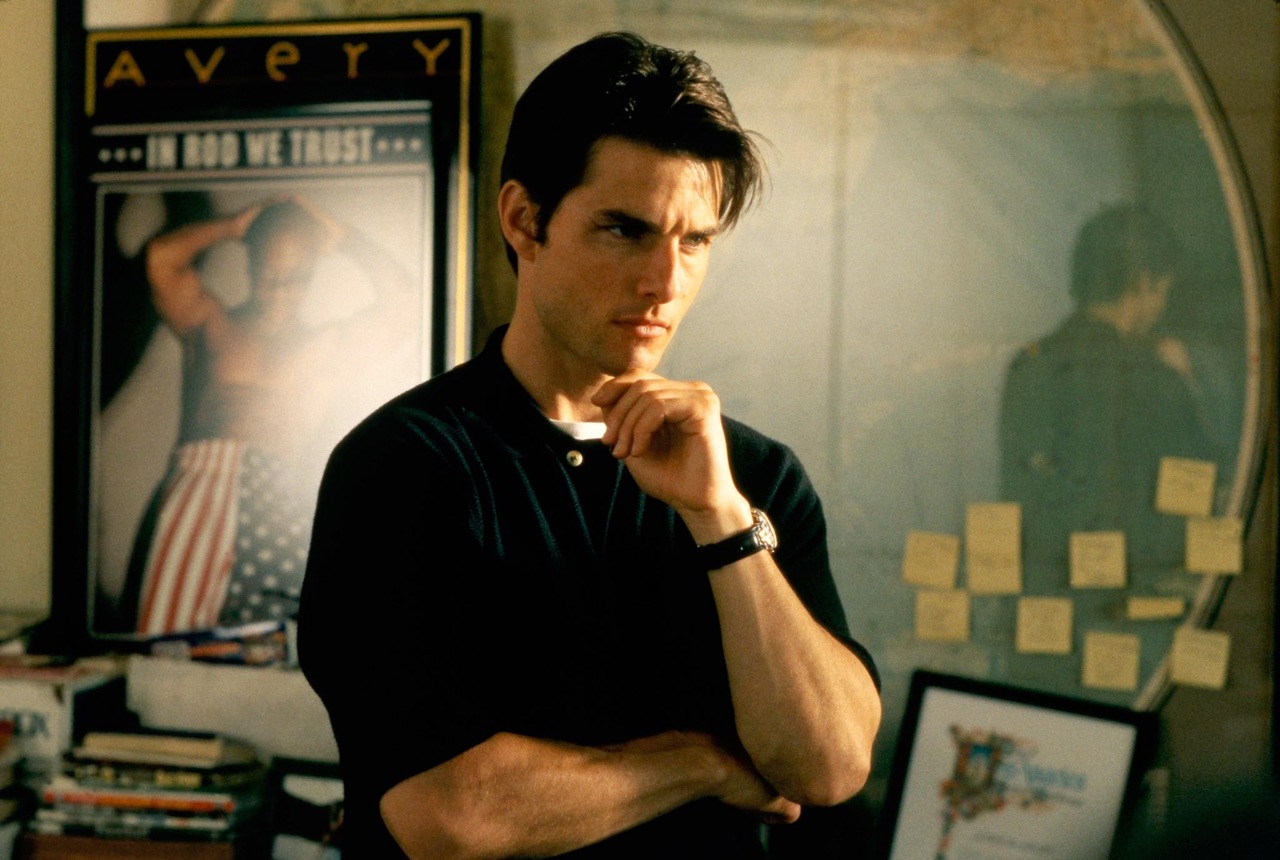 Tom Cruise as Jerry Maguire