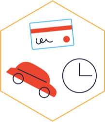 Track time, expenses and mileage example