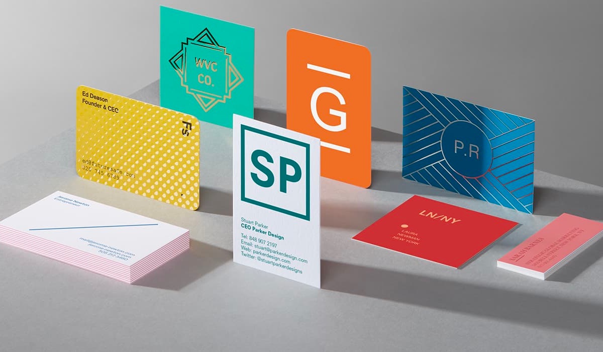 Elegant business card designs from Moo