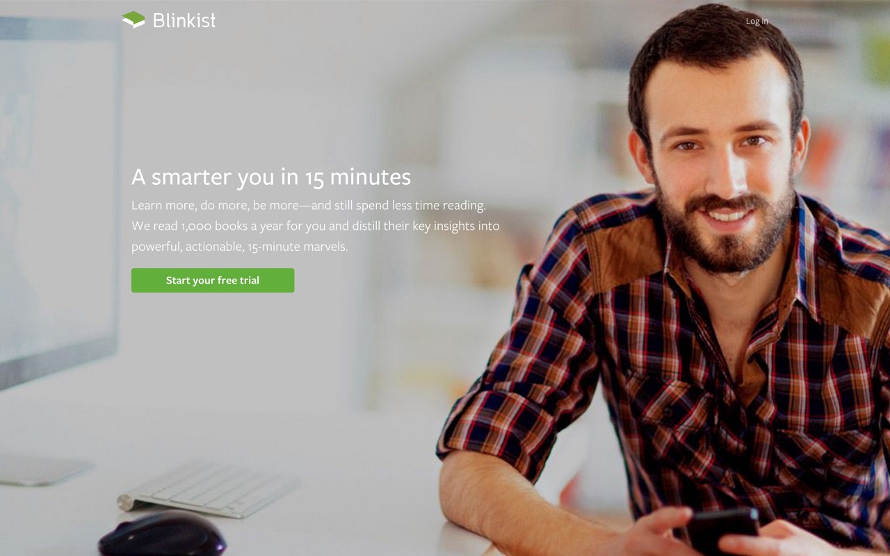 Blinkist website