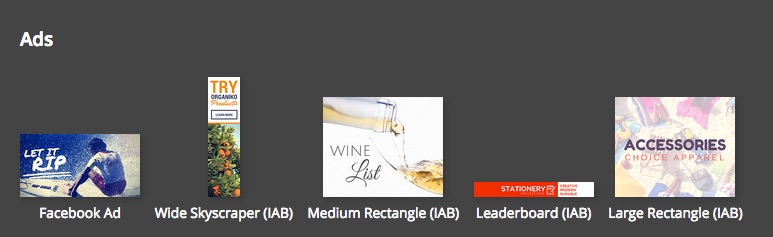 Canva ad templates