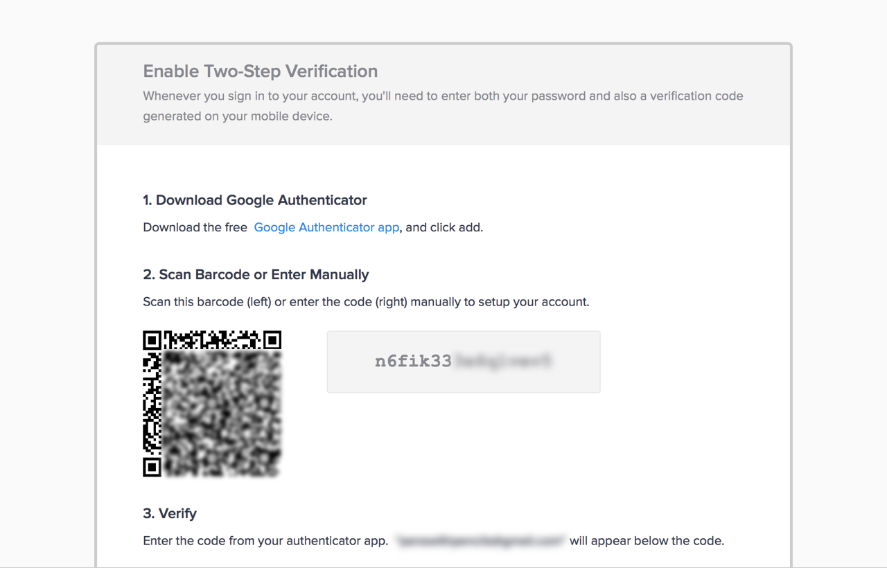 Introducing Two-Step Verification