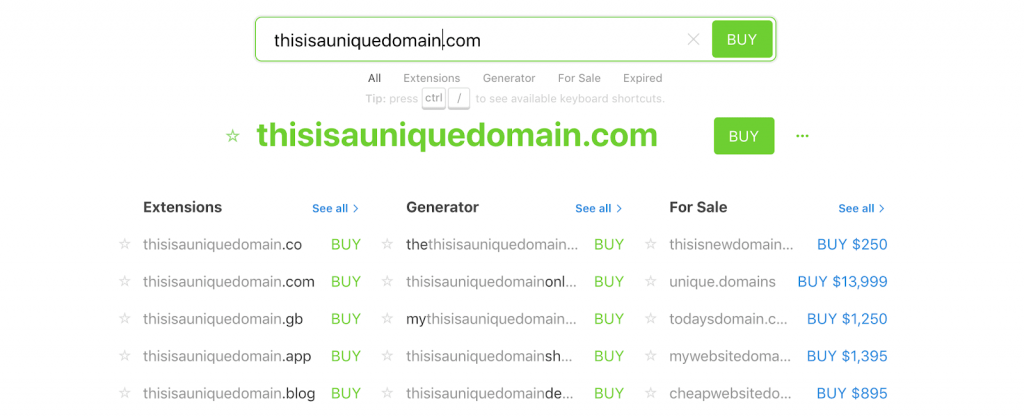 Domain checker